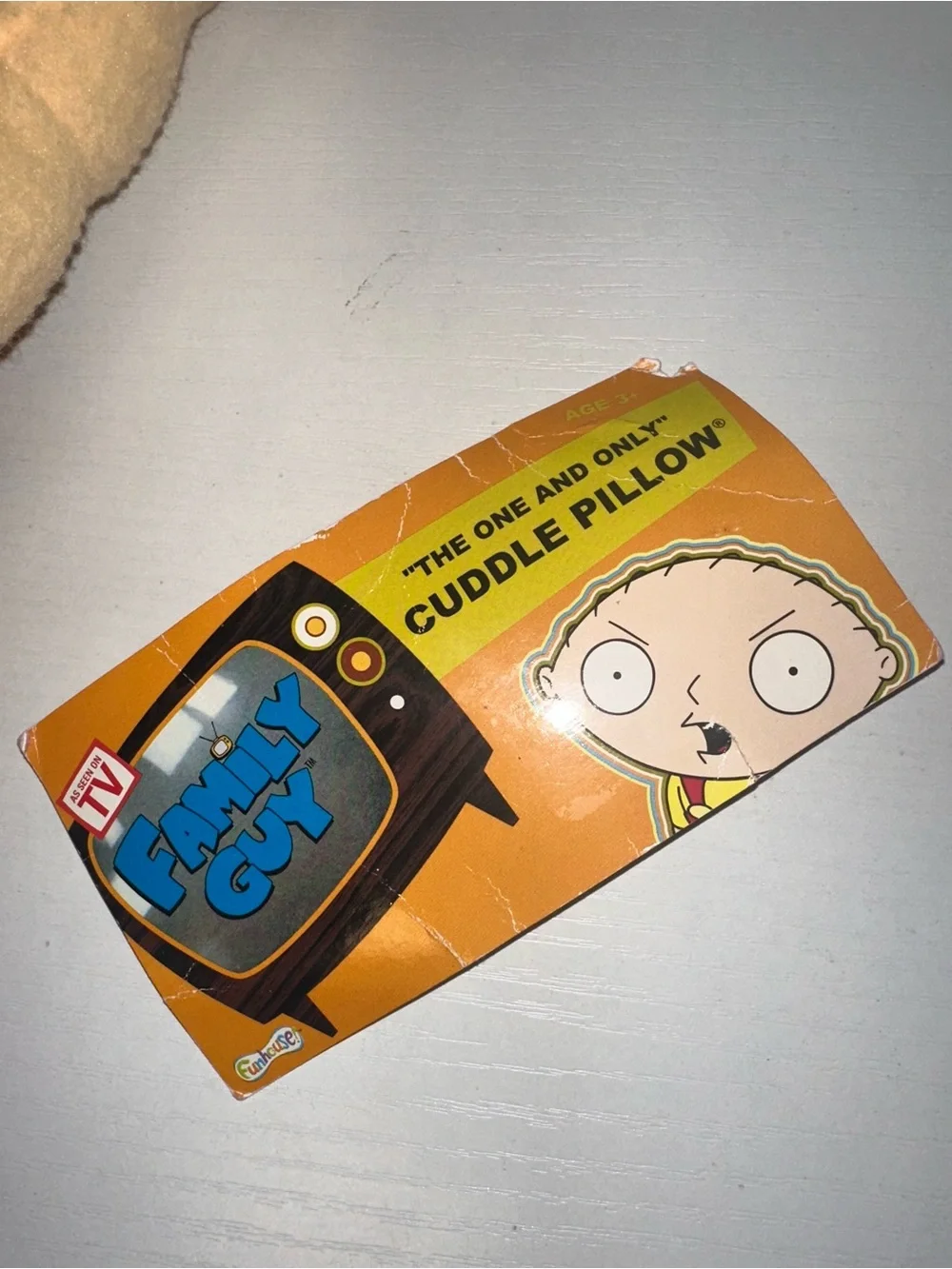 Vtg 2006 Quagmire Cuddle Pillow
